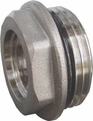 VERDELER MESSING VERNIKKELD - REDUCTIE 4/4"-3/4"