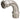 M-PRESS INOX  KNIE 90° BINNENDRAAD 22 x 3/4"