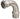 M-PRESS INOX  KNIE 90° BUITENDRAAD 18 x 1/2"