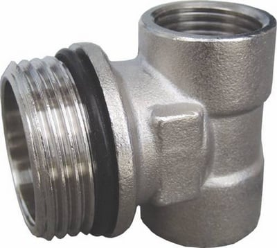 VERDELER MESSING VERNIKKELD 4/4" - EINDSTUK 4/4"-1
