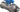 MINI GLOBE VALVE WITH HEAD 1/2 "M X 3/4" EURO-CON BLUE