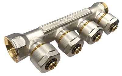 VERDELER COMPACT 3/4" - 2 x 16/2 MM