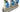 GEMONT. DISTRIBUTOR 4/4"-8 x 3/4" EURO-CONE- BLUE