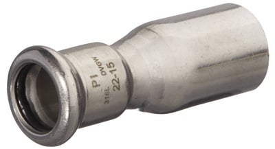 M-PRESS INOX  REDUCTIEMOF MF  18 x 15
