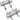 DUBB. GEMON. VERDEL. 4/4'' ZN CRANES - 2 x 16/2