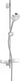 BASICJET DOUCHESET 72 CM VERSTELB. 3 JETS, ZEEPSCH