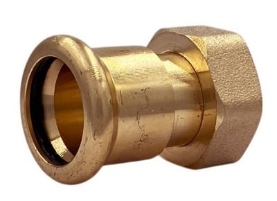 1 1/2"F x35 2-DELIGE KOPP KOPER M