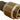 4/4" VOETKLEP MESSING,  RVS ZUIGKORF