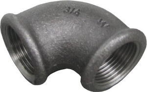 ZWARTE FITTING KNIE 90° NR 90 1 1/4"FF