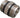 VERDELER MESSING VERNIKKELD 4/4" - NIPPEL 4/4"M