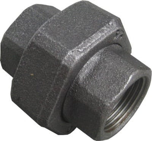 ZWARTE FITTING RECHTE KOPPELING NR 340 1/2"FF