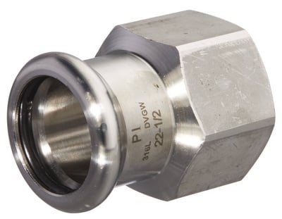 M-PRESS INOX  PUNTSTUK 35 x 1"F