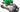 MINI GLOBE VALVE WITH HEAD 1/2 "M X 3/4" EURO-CON GREEN