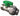 MINI BOLKRAAN MET KOP 1/2"M  X 3/4" EURO-CON GROEN