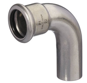 M-PRESS INOX  BOCHT 90° MF  15 x 15