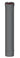 RVS enkelwandige buis Ø 80 L500