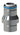 CoxDENS® Facade PP/RVS luchtaanzuigstuk Ø 80/125