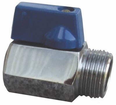 MINI BOLKRAAN 1/2"MF BLAUW
